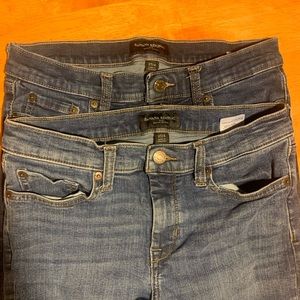 2 FOR $20 2 pairs of banana republic jeans